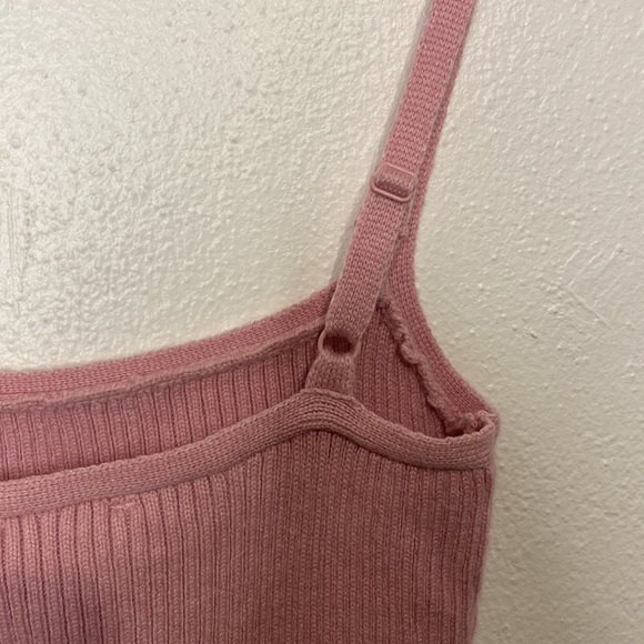 Astr The Label Ribbed Tank with Adjustable Straps - Picture 6 of 7